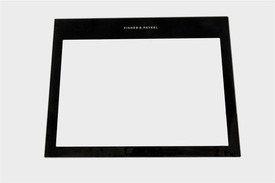 Ceramic ink Black Frame 4mm Outer Oven Door Glass Replacement